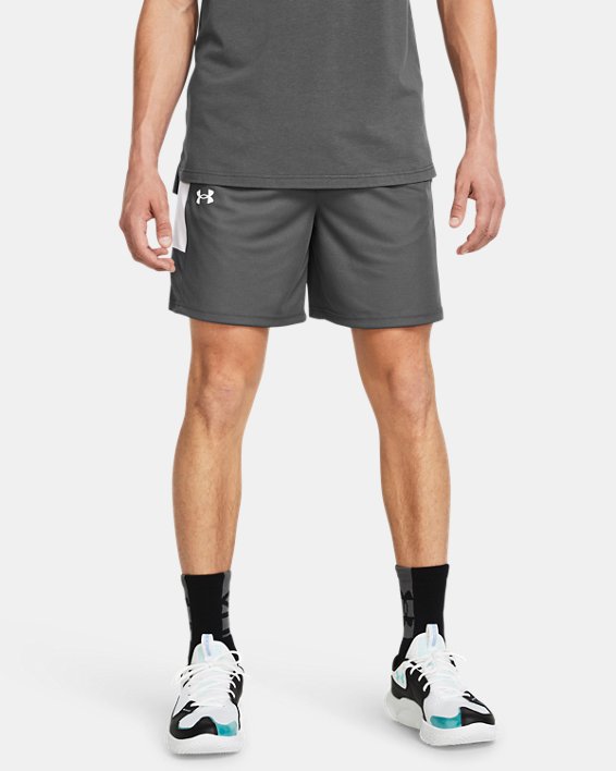 Men's UA Zone 7" Shorts, Gray, pdpMainDesktop image number 0